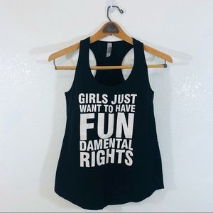 “Girls Just Want To Have Fundamental Rights” Tank